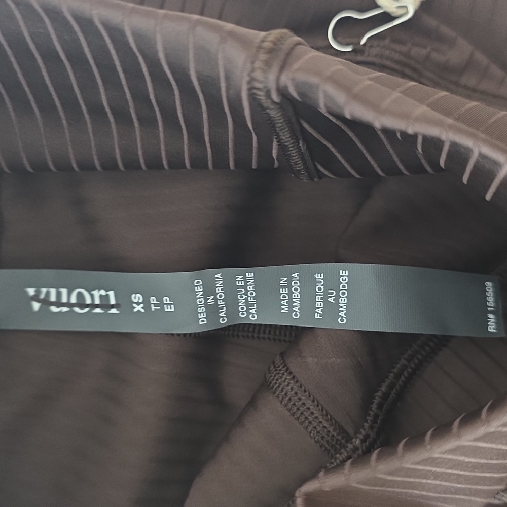 NWT Women's Vuori "Inversion Rib Legging" in Color Java. Multiple Sizes - Picture 7 of 12
